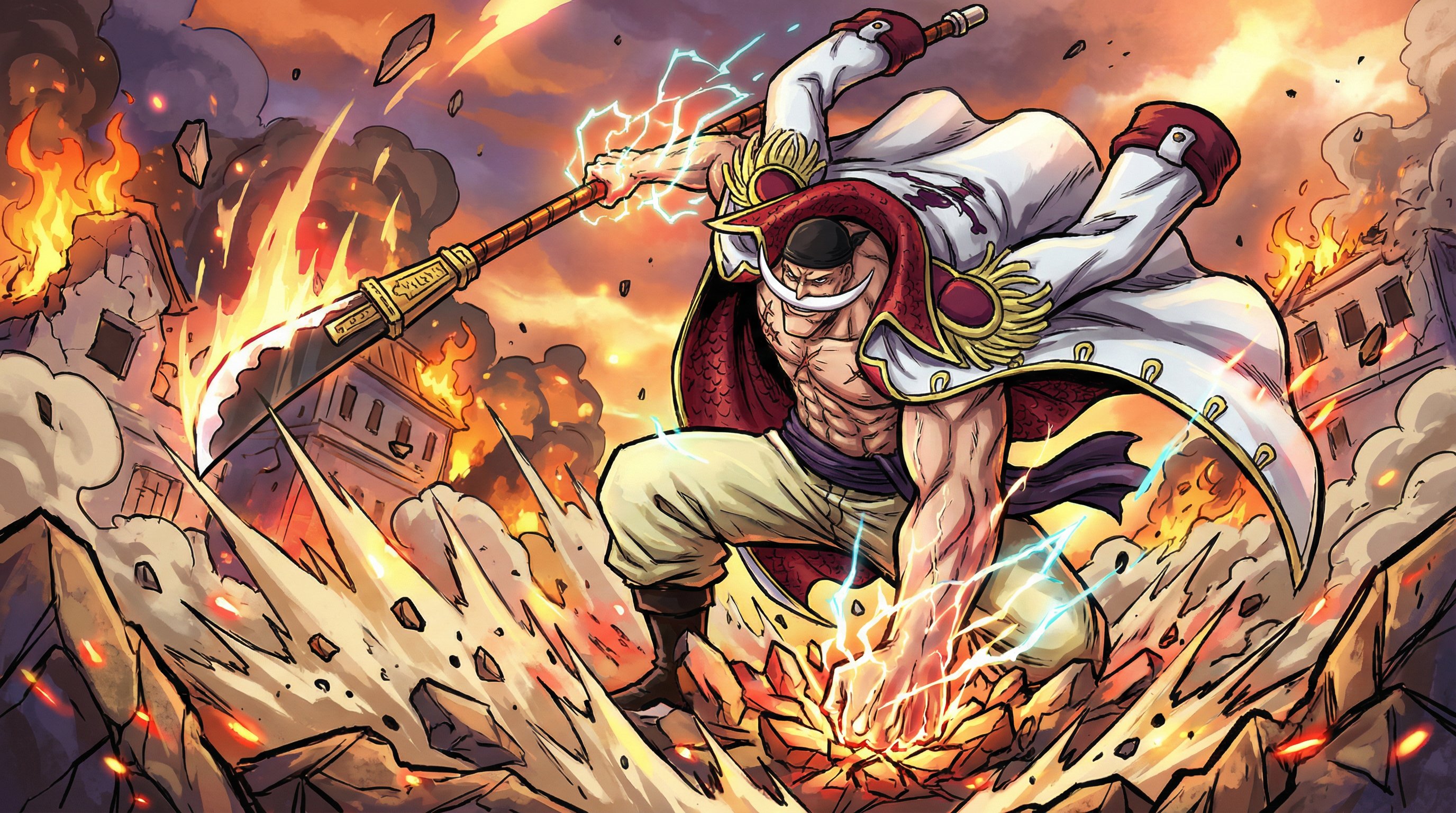 黑丝精选视频：白胡子震撼名场面合集